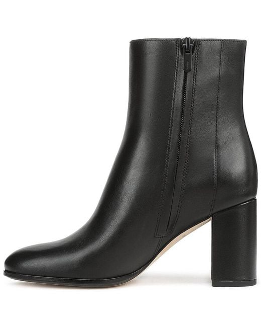 Vince Black Elora Leather Boot