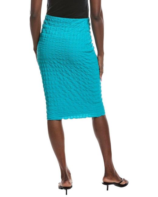 Joseph Ribkoff Blue Mini Skirt