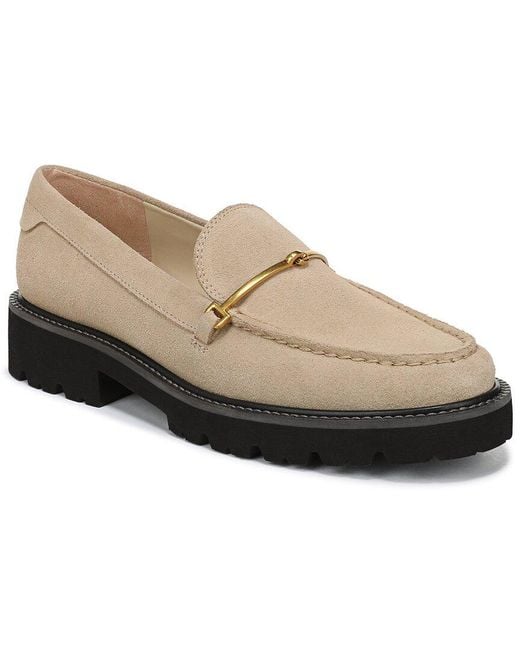 Franco Sarto Natural Senna Leather Loafer/Moccasin