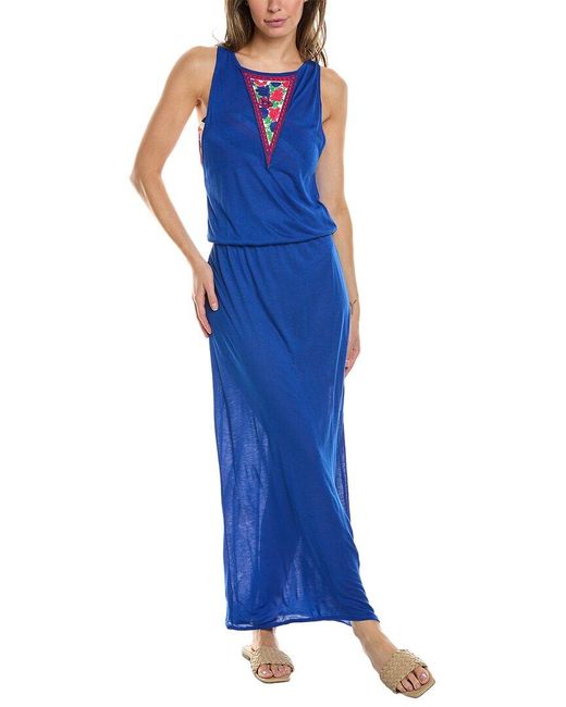 Saha Blue Maxi Dress