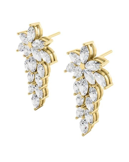 Sabrina Designs Lab Grown Diamonds White 14K 2.22 Ct. Tw. Lab-Grown Diamond Chandelier Earring