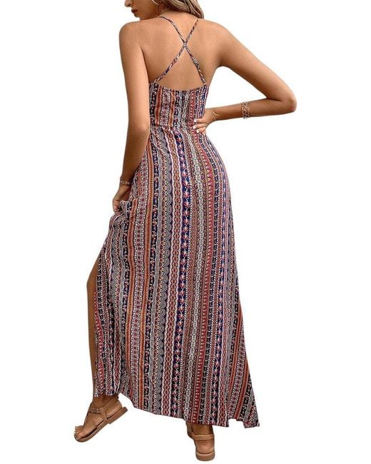 Kayla Paris Purple Maxi Dress