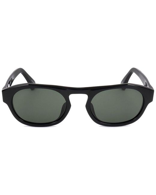 Linda Farrow Black Dries Van Noten By Linda Farrow Dvn38 50Mm Sunglasses