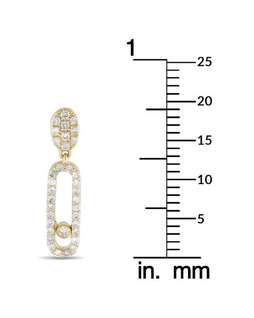 Diamond Select Cuts Metallic Dnu Dupe Skus 14K 0.50 Ct. Tw. Diamond Earring