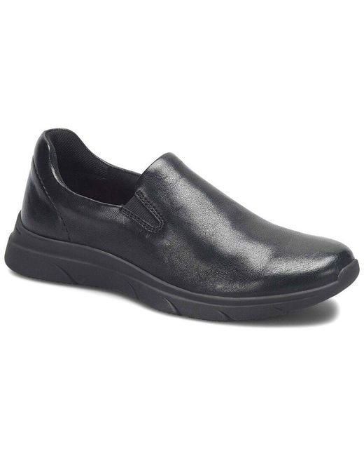 Comfortiva Black Maki Leather Flat