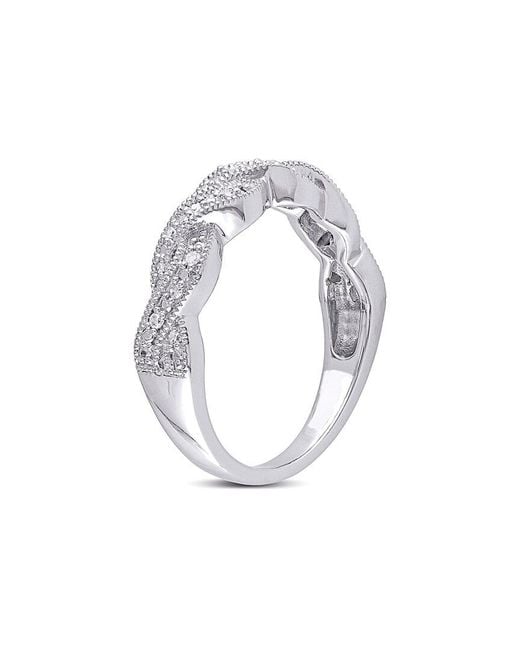 Rina Limor White 0.10 Ct. Tw. Diamond Ring