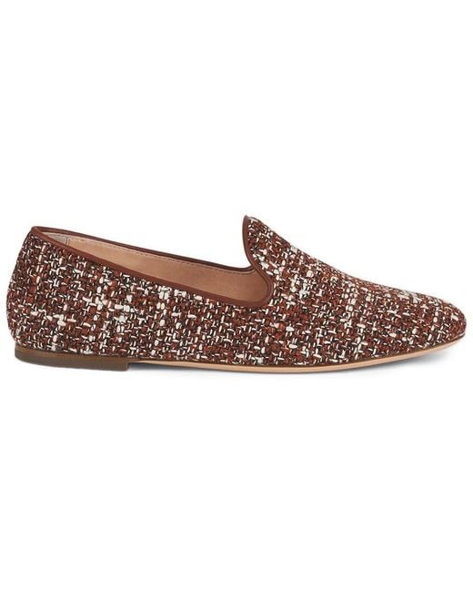 Agl Attilio Giusti Leombruni Brown Melange Flat Loafer