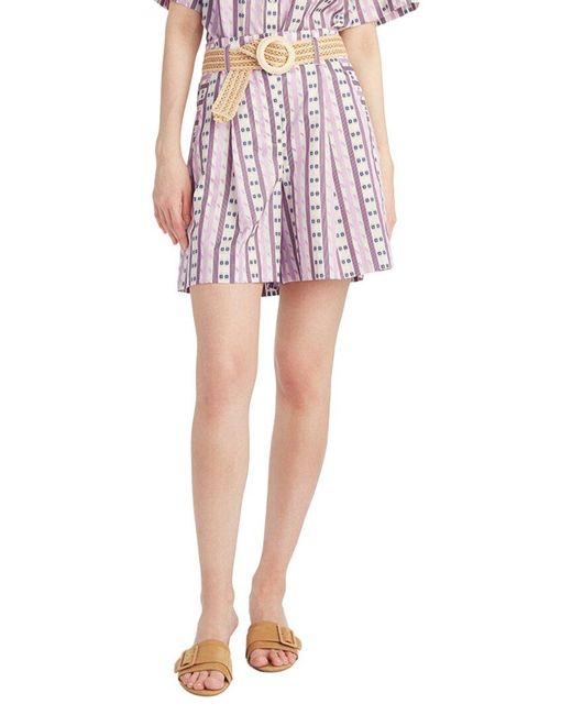 Draper James Pink Tailored Shorts