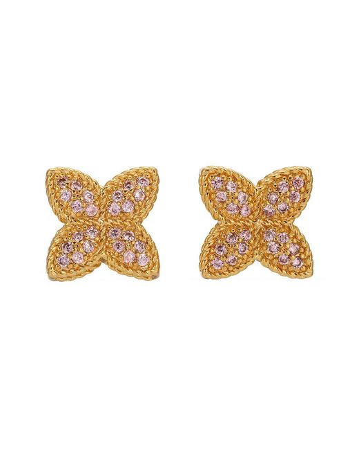 Eye Candy LA Multicolor Cz Stud Earring