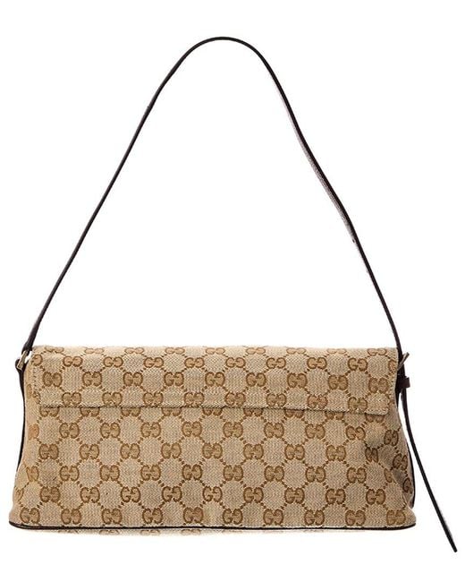 Gucci Metallic Madison Medium Gg Canvas & Leather Shoulder Bag