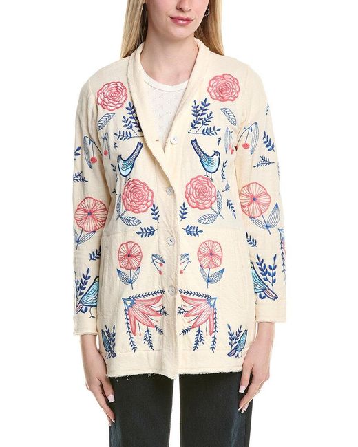 Johnny Was Natural Birdie Cardigan