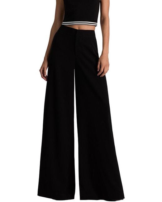 Alice + Olivia Black Nessi Trouser