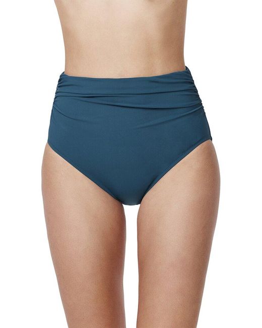 Gottex Blue High Waist Bottom
