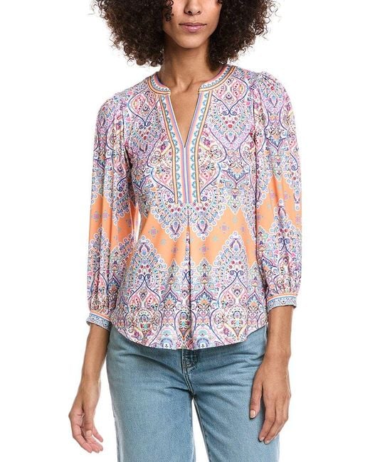 Hale Bob Natural Lennon Blouse