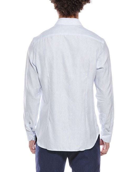 Canali White Dress Shirt for men