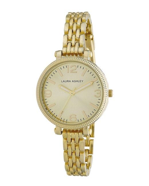 Laura Ashley Metallic Watch