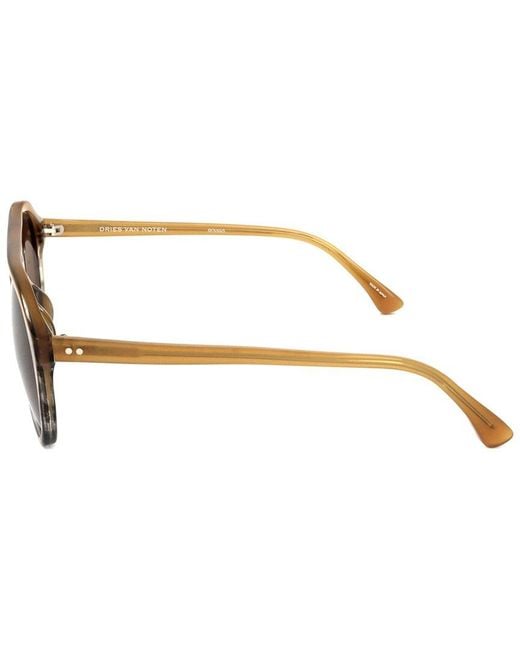 Linda Farrow Brown Dvn65l 54mm Sunglasses