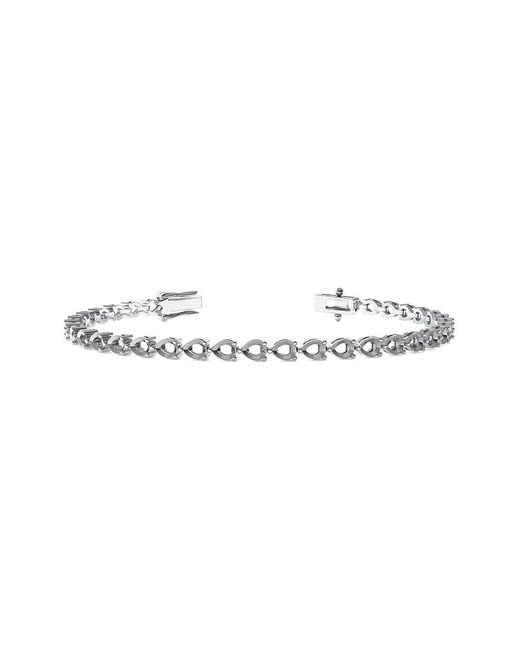 Lab Grown Diamonds White 14K 16.50 Ct. Tw. Lab-Grown Diamond Bracelet