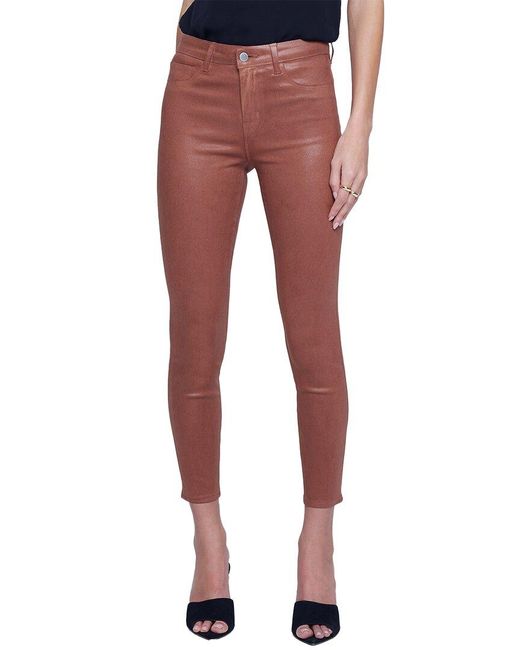 L'Agence Red Margot High Rise Skinny Jean