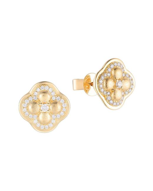 Gregg Ruth Metallic 14K 0.28 Ct. Tw. Diamond Earring