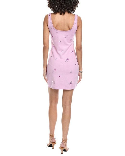 Jonathan Simkhai Pink Rue Mini Dress