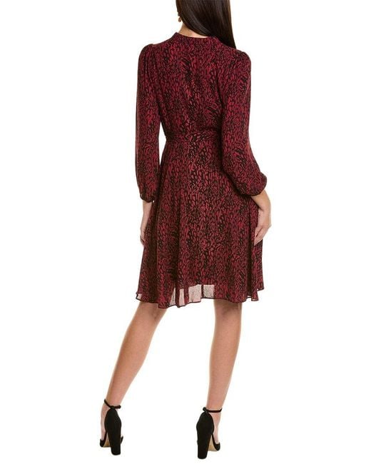 Nanette Lepore Red A-Line Dress