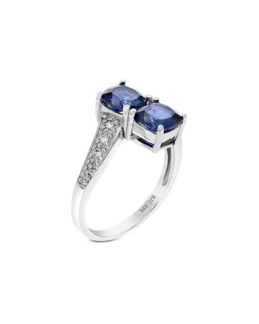 Amairah Blue 1.00 Ct. Tw. Lab-Grown Created Sapphire Cz Ring