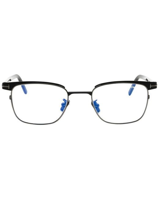Tom Ford Black 49Mm Optical Frames for men