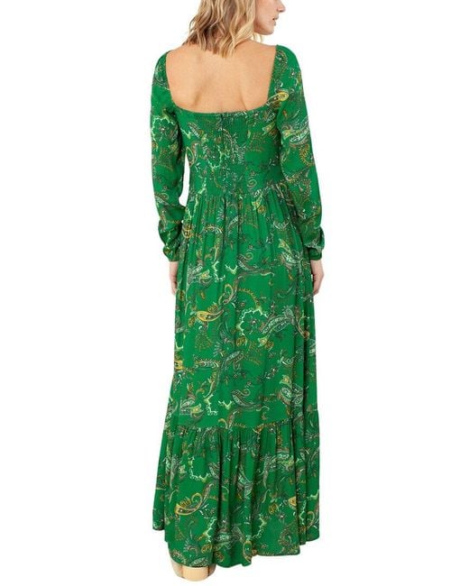 Hale Bob Green Maxi Dress