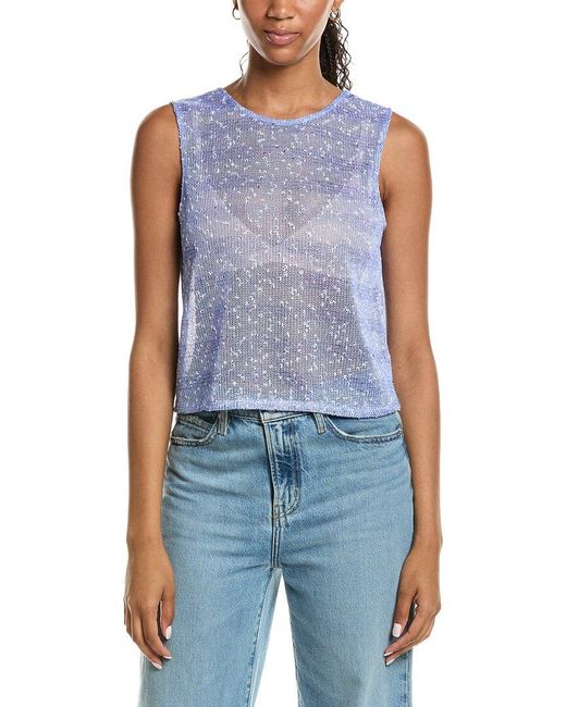 Ichi Blue Ihpiloua Top
