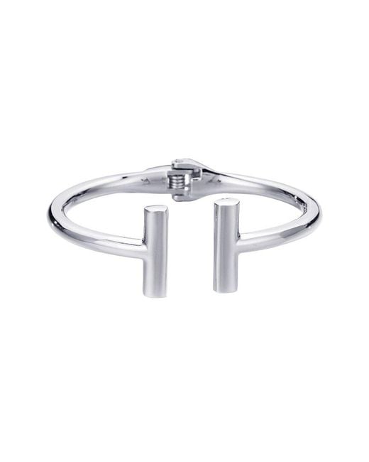 Adornia Multicolor Plated Bar Cuff Bracelet