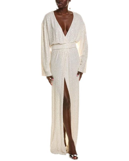 Michael kors sequin wrap dress on sale