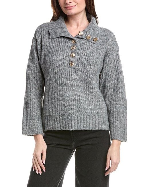 Generation Love Gray Gayle Sweater