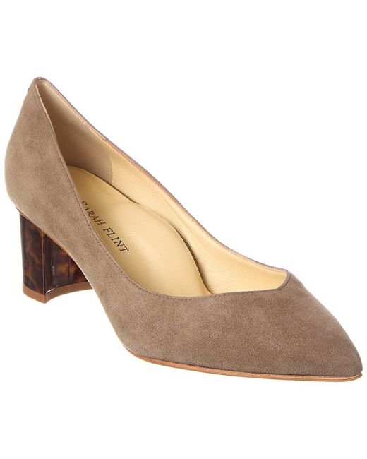 Sarah Flint Natural Perfect Emma Suede Pump