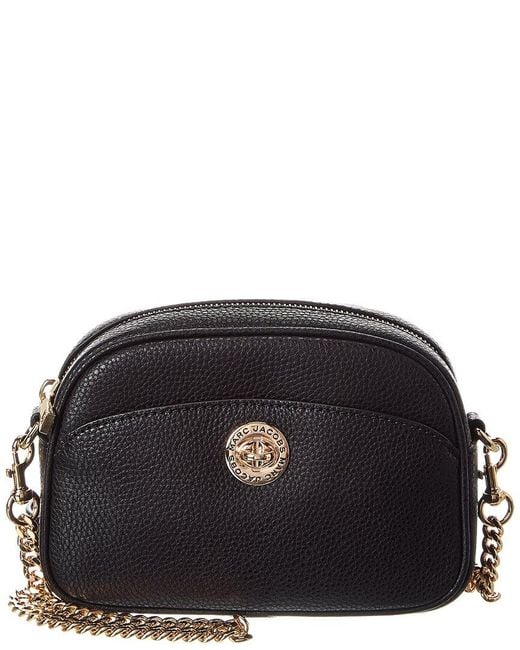 Marc Jacobs Black Leather Camera Bag