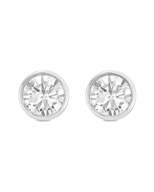 Diana M Metallic Diana M. 14K 2.00 Ct. Tw. Lab-Grown Diamond Stud Earrings