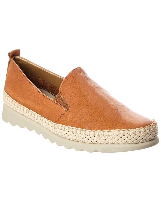 The Flexx Brown Chappie Leather Flat
