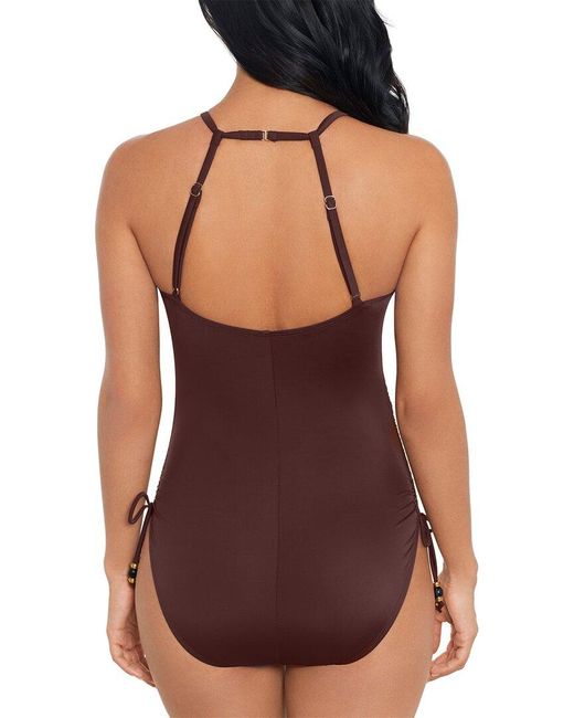 Magicsuitr Brown Sachi One-Piece