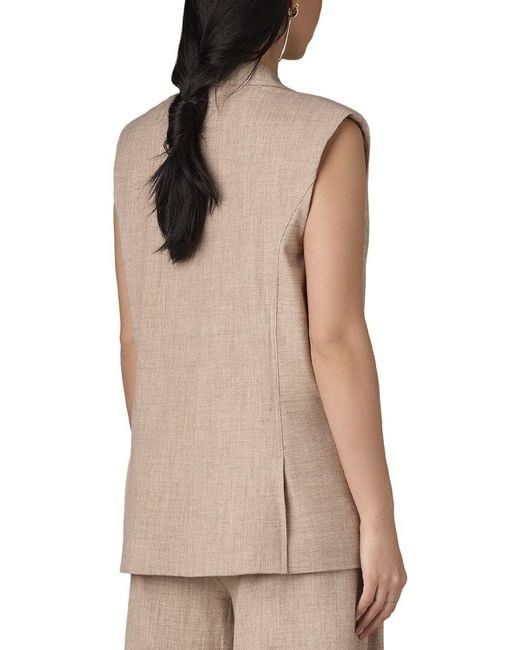 Wit & Wisdom Natural Single Breasted Vest