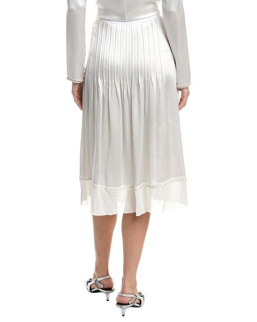 3.1 Phillip Lim White Slip Skirt