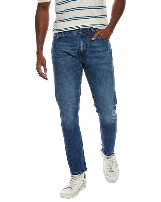 Isaia Blue Carrot Fit Jean for men