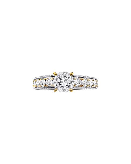 Diana M White Fine Jewelry 18k Two-tone 1.76 Ct. Tw. Diamond Ring