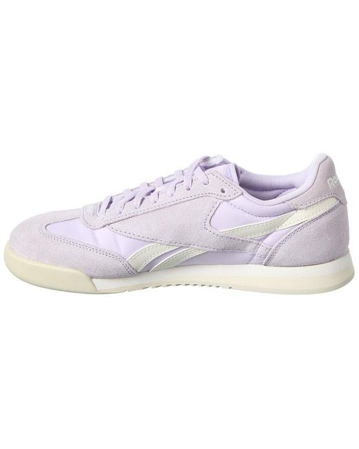 Reebok Blue Campio Xt Canvas & Suede Sneaker