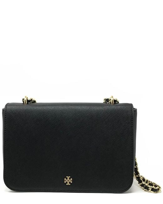 Tory Burch Black Emerson Adjustable Shoulder Bag