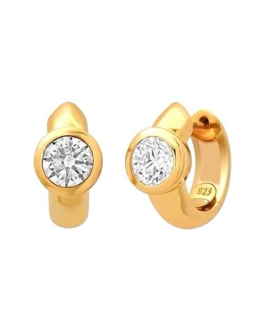 Gabi Rielle Metallic 14K Over Cz Dangle Earrings