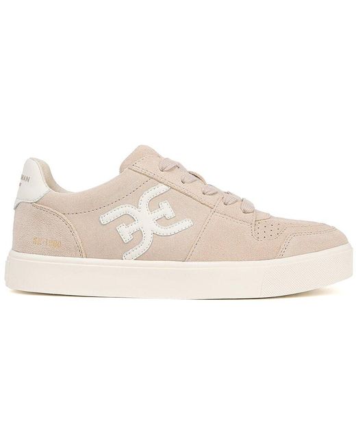 Sam Edelman Natural Ellie Leather Sneaker