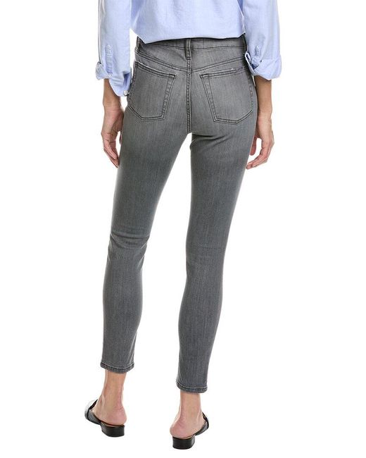 Joe's Jeans Blue High-Rise Curvy Ray Skinny Ankle Jean