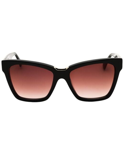 Max Mara Black Mm0089 55Mm Sunglasses