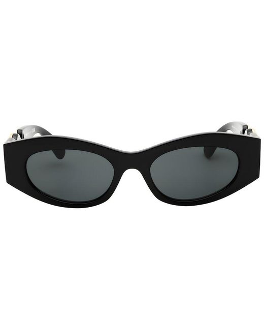Versace Black 51Mm Sunglasses
