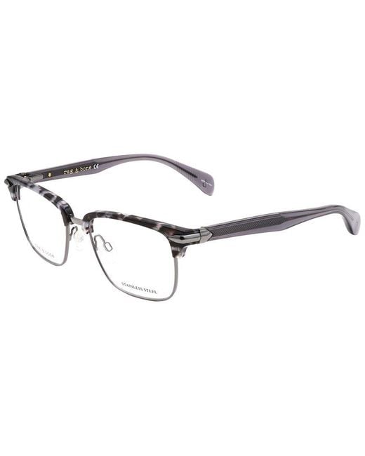Rag & Bone White Rnb7038 51Mm Optical Frames for men